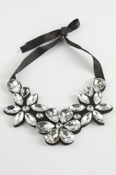 Angel Of Life Flower Stone Collar Necklace
