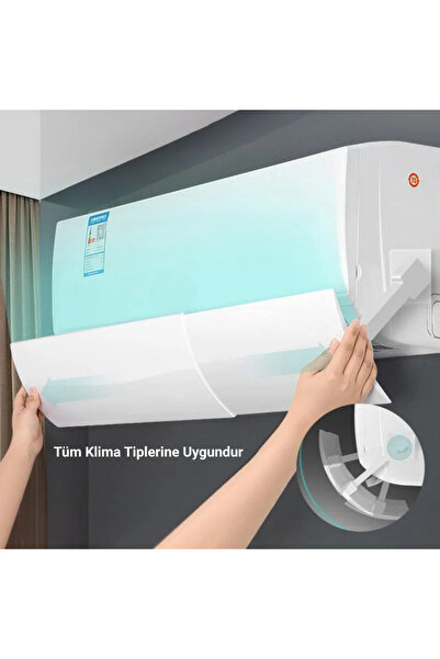 MultiZone Hava Çarpma Önleyici Hava Yönlendirici Hava Dağıtıcı Ayarlanabilir Split Klima Aksesuarı