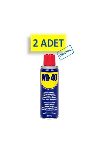 WD-40 2 Adet WD-40 Çok Amaçlı Sıvı, Yağ Çözücü, Pas Sökücü, Temizleyici ve Ko...