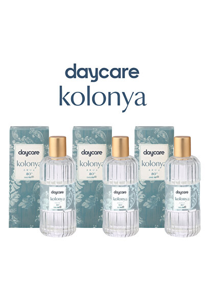 Daycare Aqua kolonya 200 ml 3 Adet