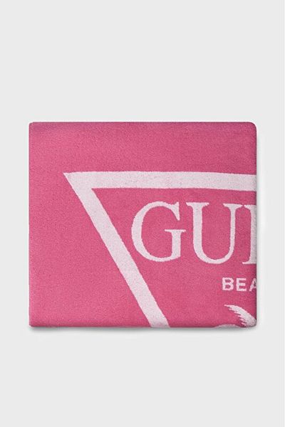 Guess Jacq Palm Triangle Logo Towel Women's Pink Other Accessories E5Gz14Sg00P-F6En