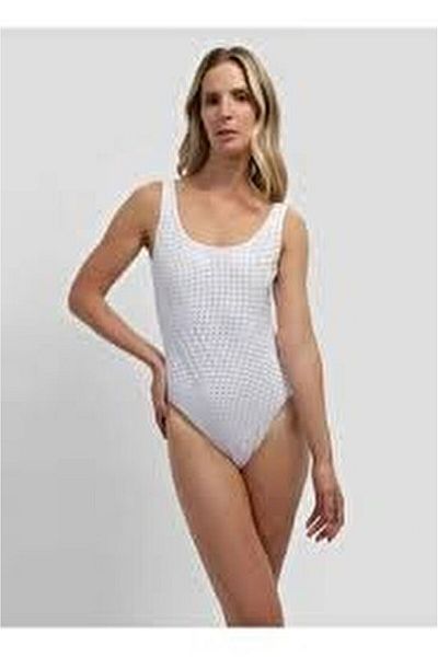 Guess White Women's Swimsuit E4Gj09Kc5Z0-G011