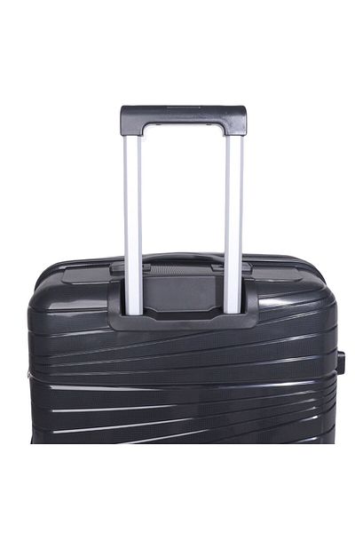 Generic W.o.k Travel - Travel Trolley Bag with Polypropylene Material - 28" - BLACK