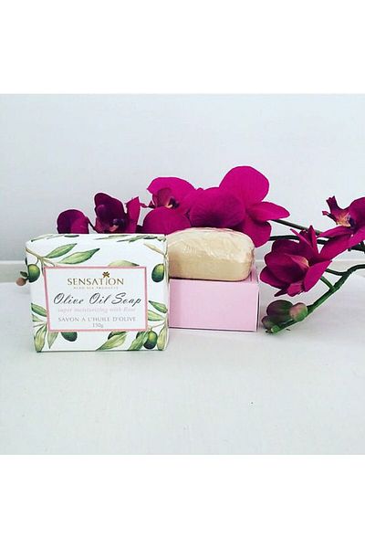 Sensation Olive Oil Soap (Rose) 150g.