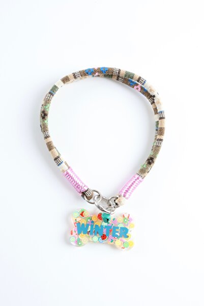 Winla Paws Evcil Hayvan Kedi Köpek Özel İsimli Renkli Künye Tasma İsimlik Köpek Kedi İsimliği