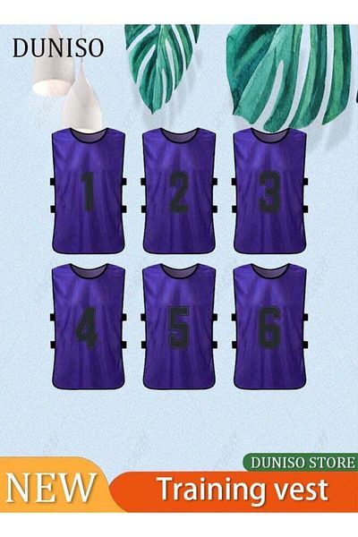 Generic Pinnies Scrimmage Vests for Kids, Numbered Practice Vest Pennies for Soccer Basketball Jersey Bibs -