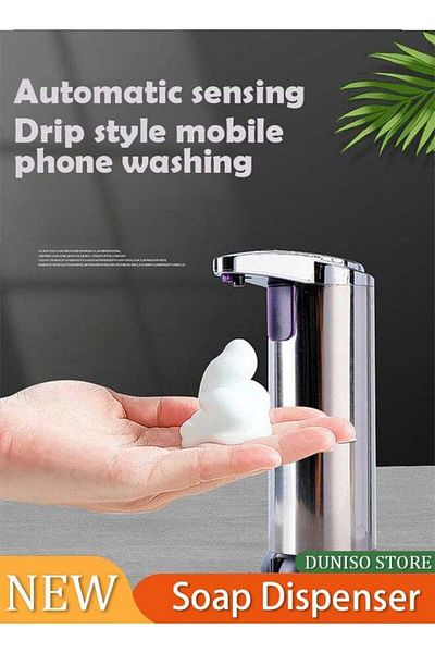 Generic 250ml Automatic Soap Dispenser, Infrared Hand-free Touchless Soap Dispenser