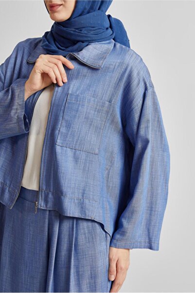 Alvina Jeans Suit with Pants 45614