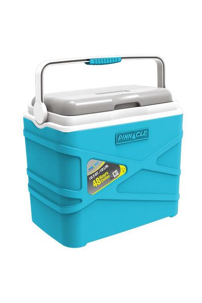 Generic PINNACLE Plastic Insulated Pasco Ice Chest Blue and Grey 10 Liter TPX-7501