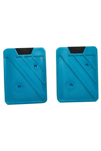 Generic PINNACLE 2-Piece Smart Stack Design Ice Brick Set Turquoise 350ml TPX-9006