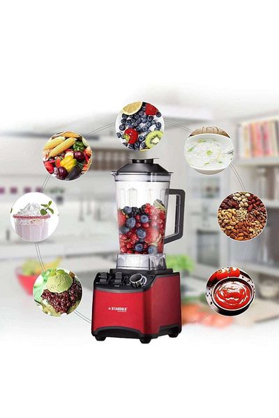 Generic STARGOLD 1800W High-Speed Blender with Unbreakable 2L Jar & Copper Motor