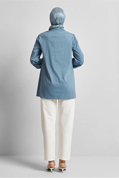 Alvina Shirt Collar Tunic 45606