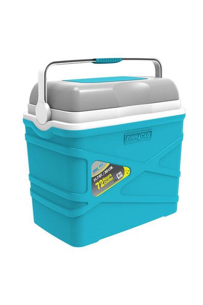Generic PINNACLE Plastic Insulated Pasco Ice Chest Blue and Grey 30 Liter TPX-7500