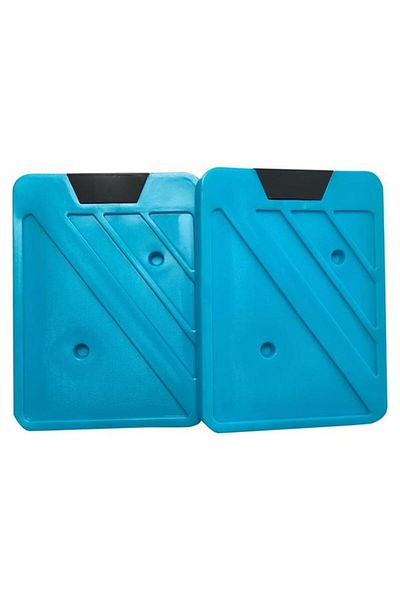 Generic PINNACLE 2-Piece Smart Stack Design Ice Brick Set Turquoise 350ml TPX-9006