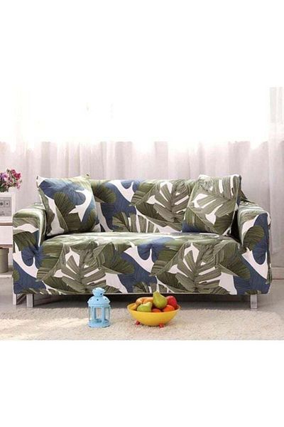 Generic Two Seater Super Stretchable Anti-Wrinkle Slip Flexible Resistant Jacquard For Living Room Sofa Cove