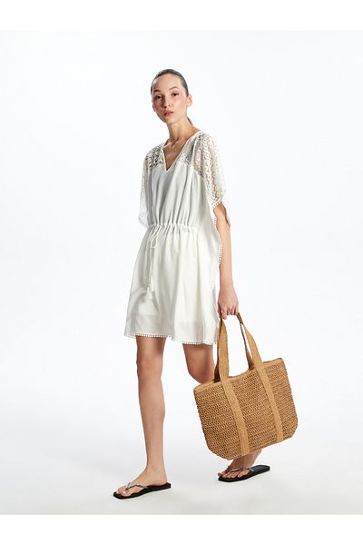 LC Waikiki Straw Women's Beach Bag
