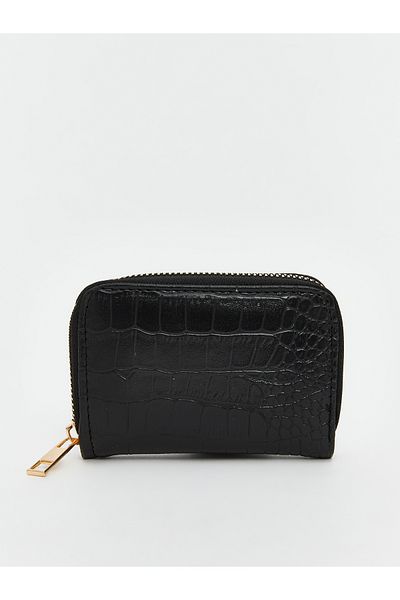 LC Waikiki Leather Look Crocodile Patterned Women's Wallet