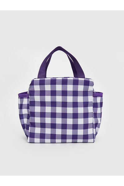 LC Waikiki Plaid Patterned Thermal Bag