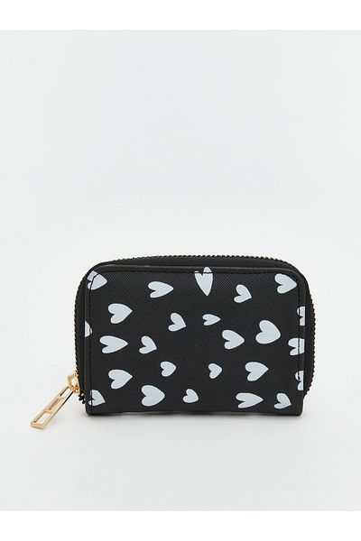 LC Waikiki Heart Printed Women's Wallet