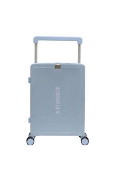 Generic STARGOLD 20-Inch ABS HardSide Travel Luggage with TSA Lock & 360° Wheels, SG-T71 Blue