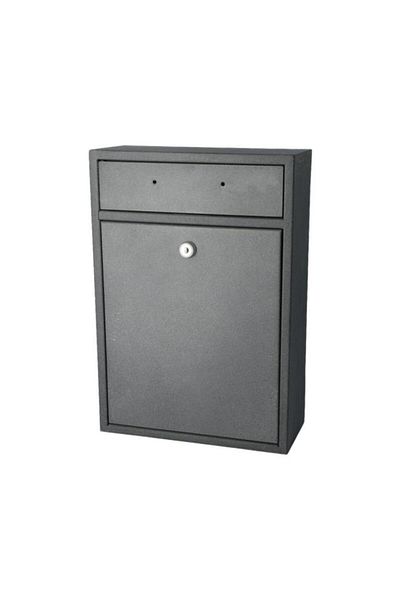 Generic erorex Wall Mounted Mailbox with Lock Granite 9.9 Liter