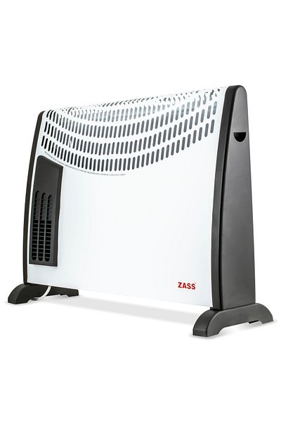Zass Electric convector Zass ZKH 02 T, 2000 W, 3 power levels, Adjustable thermostat, Turbo