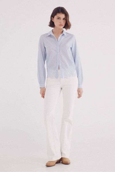 Springfield Blouse with hem hem