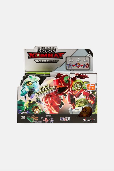 Silverlit Biopod Kombat Battle Pack A With 2 Battle Stations