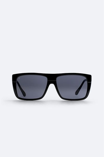 Avva Men's Black Polarized Sunglasses A51Y8804