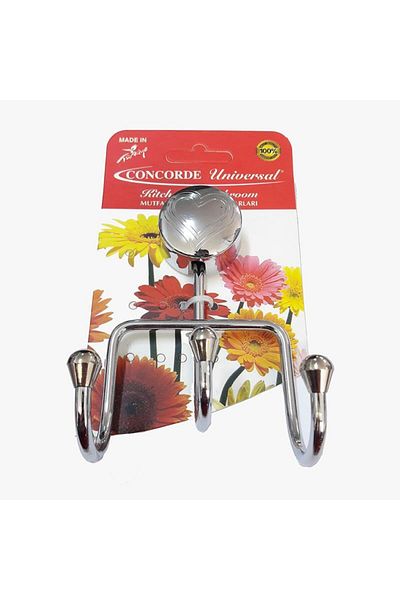 Toptan Bulurum Concorde 3-Piece Chrome Hanger