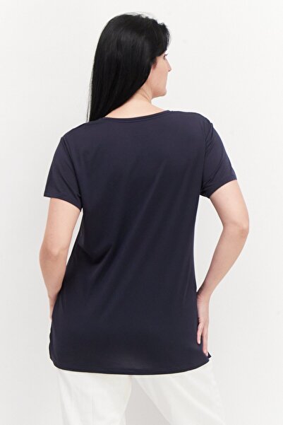 New Balance Women Sportwear Fit Short Sleeves Training Top, Drak Grey