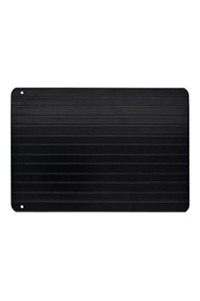 Generic XiuWoo Fast Defrosting Tray Black 35.5x20.5x0.3cm