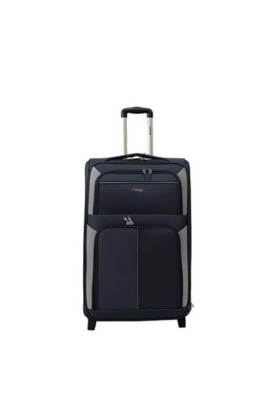 Generic STARGOLD Fabric Trolley 4PCS Luggage Set with 2 Wheels, 20-32" Travel Bags, Premium Quality, Black