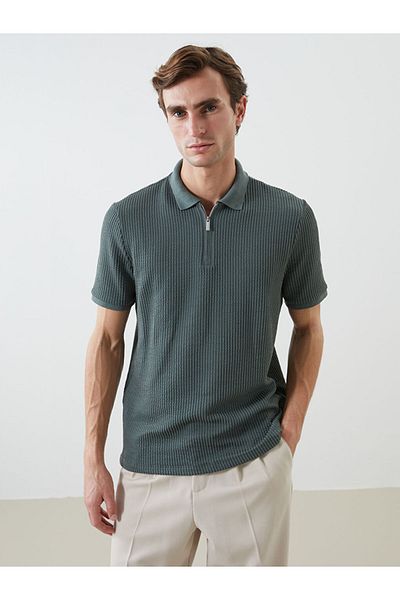 LC Waikiki Νέα σεζόν Polo Neck Kisa Sleeve Ανδρικό Tisort - S5G374Z8