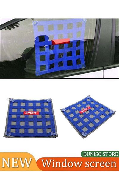 Generic Sun Shade Car Window Side Sunshade Mesh Shades with Suction Cup