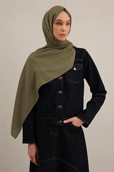 Armine Link Desen Bambu Cotton Şal 49