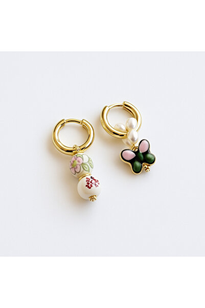 Venus Design Çelik Seramik Charmlı Küpe