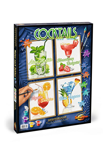 Simba SCHIPPER COCKTAILS PAINTING BY NUMBER KIT