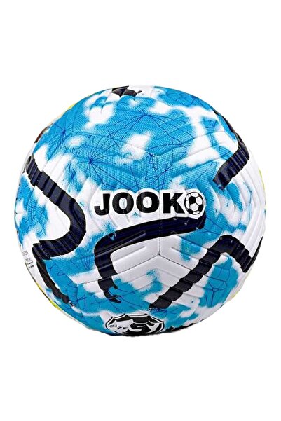 royalmoni حذاء كرة القدم أبيض أزرق مقاس 5