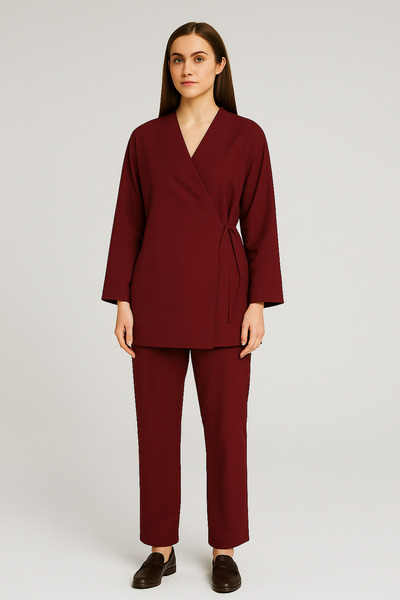 WİSHTEX Wish - Mora Linen Jacket Suit