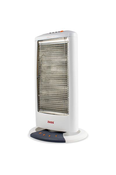 Zass Radiator halogen Zass HS 04, 1600 W, 4 niveluri de putere, Protecție la răsturnare