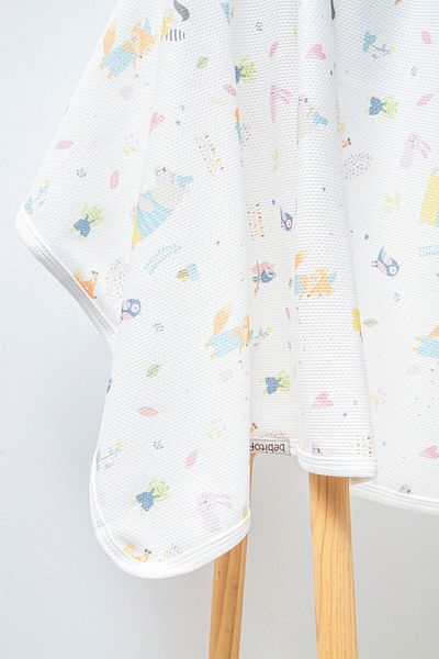 Bebitof Fox Patterned Baby Blanket