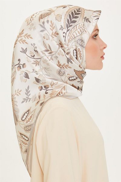 Armine Sura Pure Silk Scarf 9227D 53 85