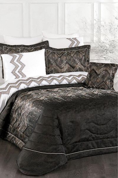 Çeyiz Diyarı Inferno 10 Piece Dowry Set Black