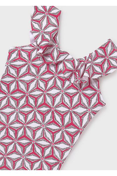 MAYORAL 6770 Girl's Fuchia Swimsuit