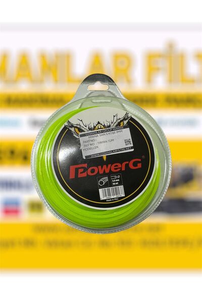 POWERG Tırpan Misina 56 Metre 6 Köşeli 3,0mm Tüm Modeller