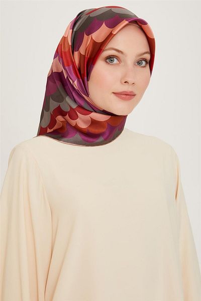 Armine Sura Pure Silk Scarf 9212D 01