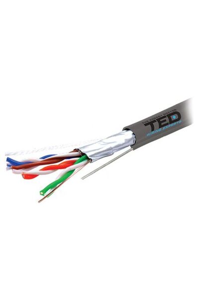 TED Electric Cablu Ftp Cat 5e Cupru 0.5mm Rola 305m Ted El