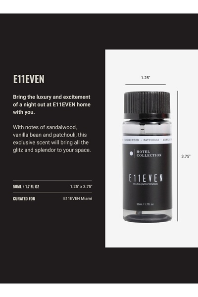 Hotel Collection زيت موزع E11EVEN Pro-Pod - أرجواني، خشب الصندل، وباتشولي - 50 مل