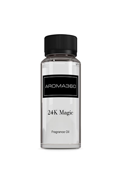 Aroma360 زيت معطر جو سحري عيار 24 - برغموت، ليمون، وليمون جراس - 120 مل، 4.1 أونصة سائلة